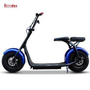 citycoco harley electric scooter r804 with CE 1000w 60v lithium battery and 2 big wheel fat tire for adult from China cheap city coco harley electric motorcycle bike Rooder factory