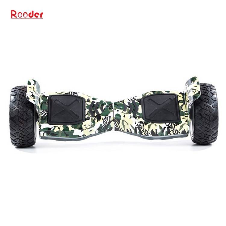 Rooder بند 8.5 انچ انچ جوابي خود نظر اچي ڦيٿي bluetooth سنگ جي بيٽري جو ٻوري ائپ سان روڊ روور hoverboard r806h