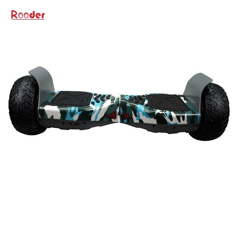 Rooder បិទផ្លូវ r806h hoverboard 8.5 អ៊ីញយានជាមួយនឹងការឆ្លាតវៃប៊្លូធូសកម្មវិធីដោយស្វ័យប្រវត្តិកង់តុល្យភាពក្រុមហ៊ុន Samsung ថង់ថ្ម