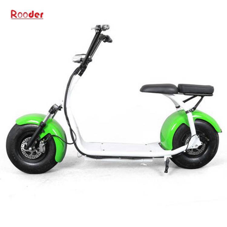 Rooder fat wheel harley electric scooter big wheel bike with brushless motor motorcycle r804 for Adults