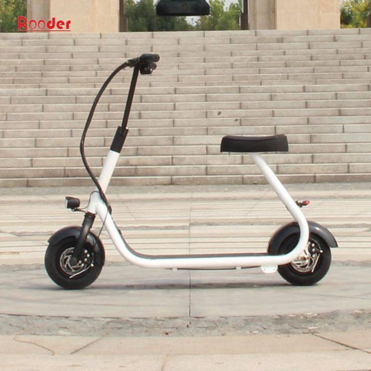 Rooder al por mayor de alta calidad de 2 ruedas patada Scooter eléctrico r804m mini scooter eléctrico Harley