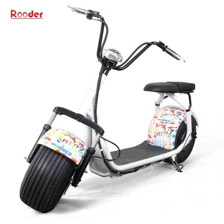 rueda de grasa Rooder Harley scooter eléctrico moto grande rueda con R804 motocicleta motor sin escobillas para adultos Foto