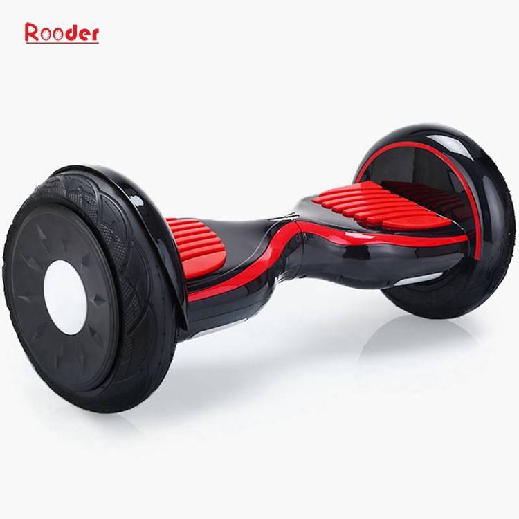 Rooder 10 pouces 2 roues fournisseur hoverboard volant Segway carte vol stationnaire r807h avec bluetooth led batterie samsung