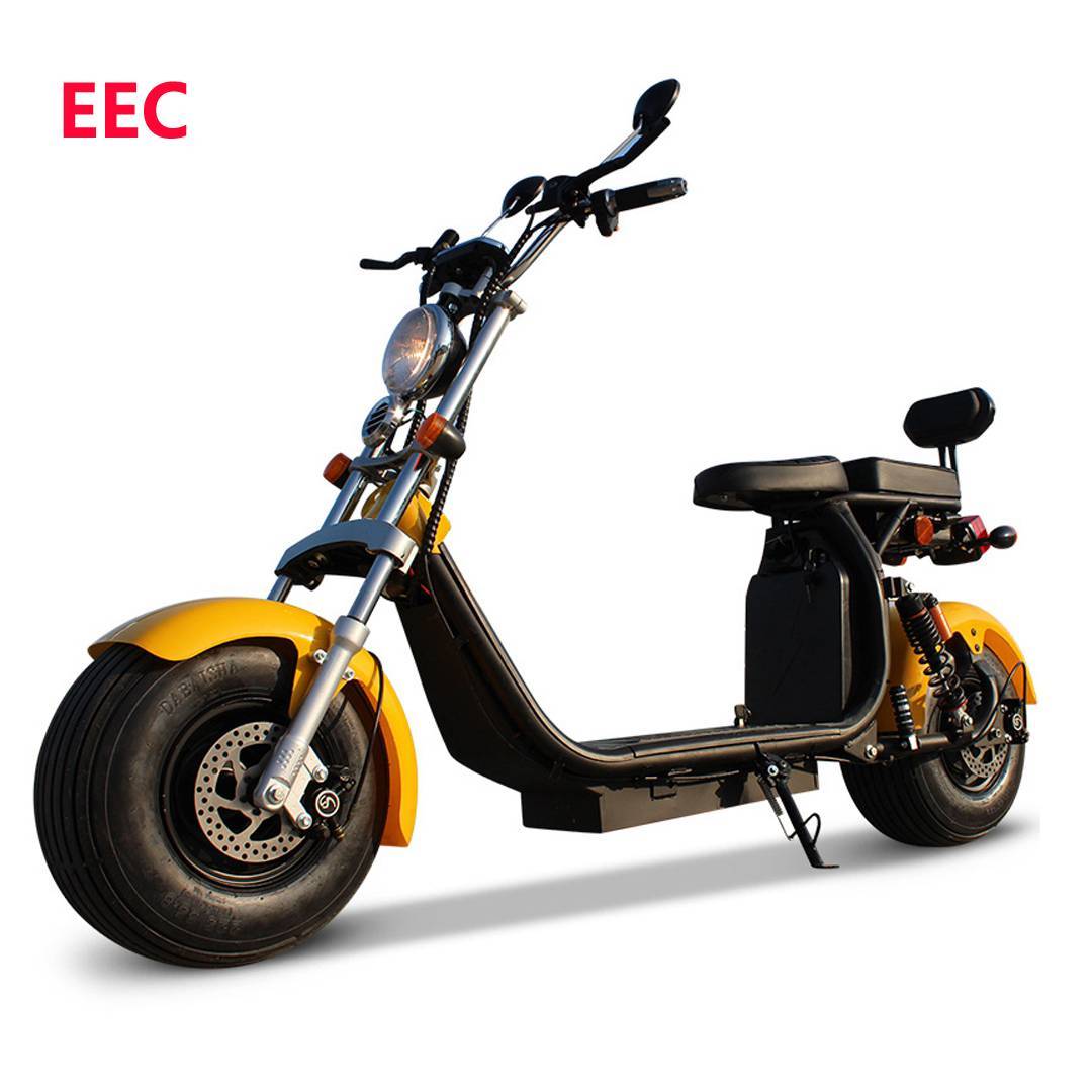 homologación CEE citycoco scooter eléctrico Rooder ciudad de coco r804r de Harley el scooter de la empresa Rooder
