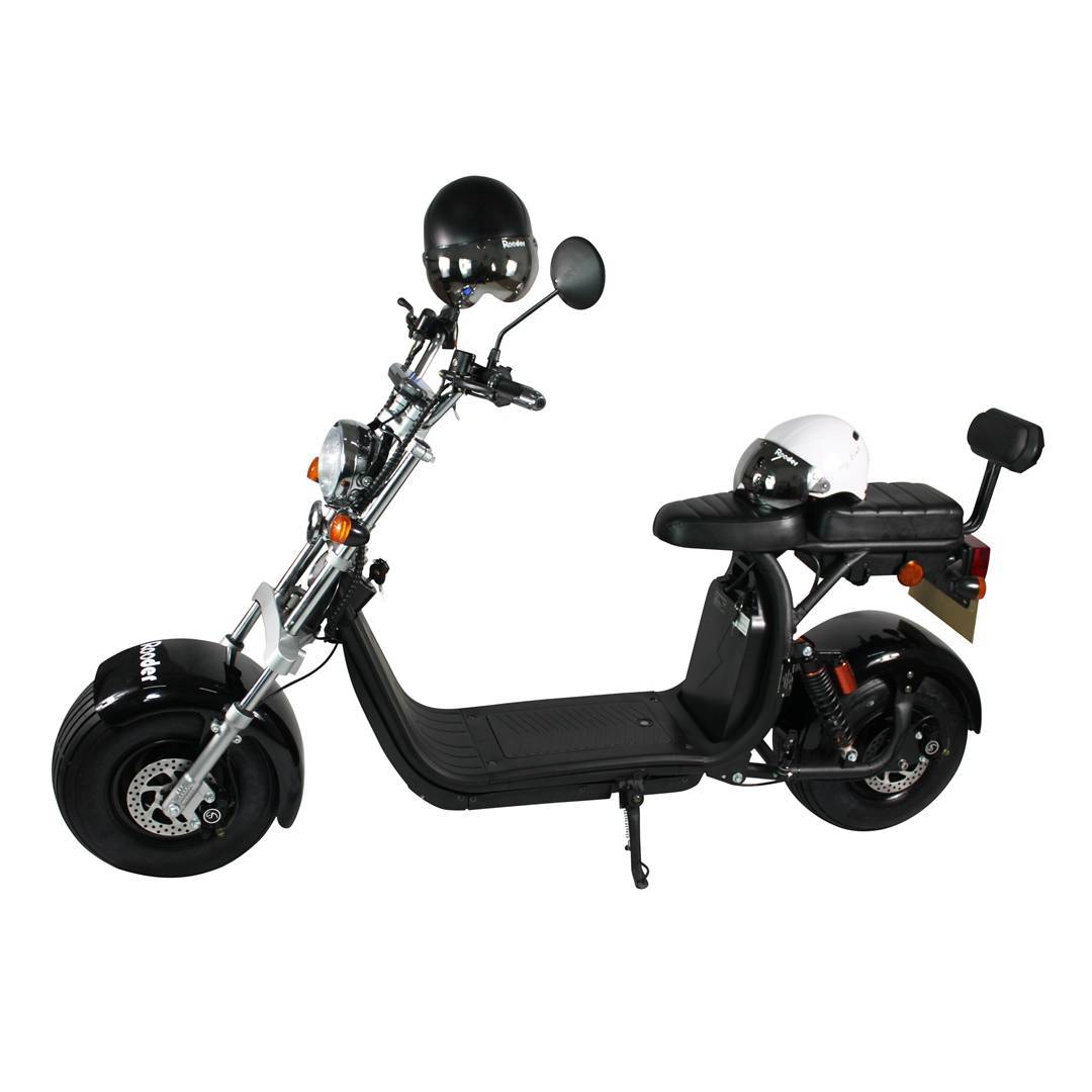 EEC citycoco electric scooter Rooder r804r with 2 removable battery