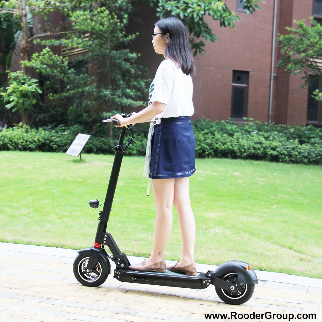 Folding Electric Scooter Rooder r803l  with 10″ Air Filled Tires 45kmh up to 40km Range