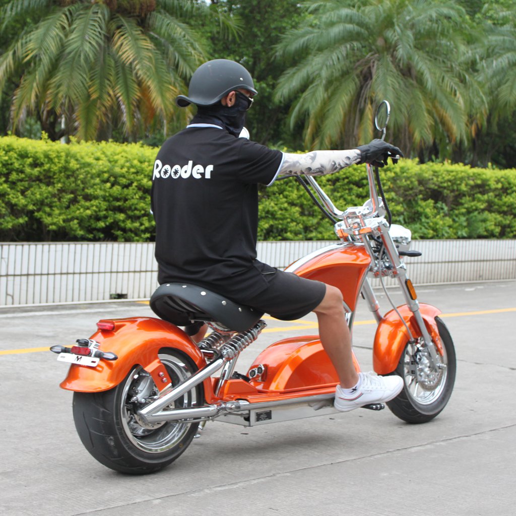 Rooder Sara m1ps electric motorbike 72v 4000w 80kmph eec coc Orange Sun