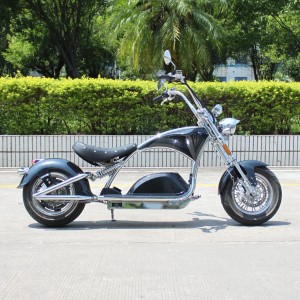 Rooder mangosteen sara m1ps electric motorcycle 72v 4000w 80km/h black night