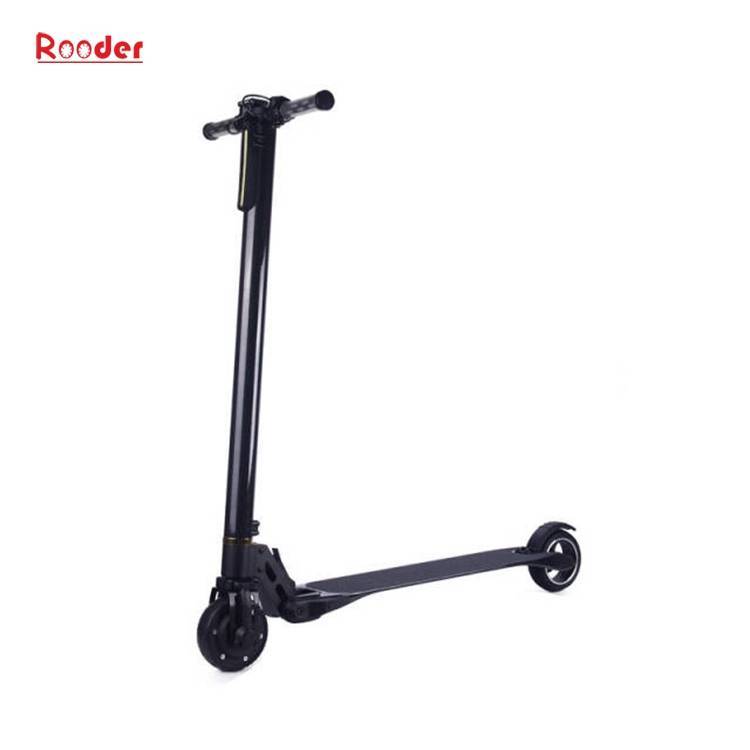 Rooder ເສັ້ນໄຍກາກບອນ scooter ໄຟຟ້າການ lightest ເຕະ escooter R803