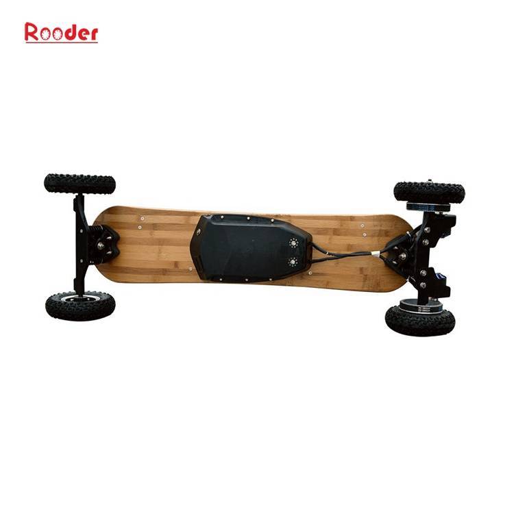 Rooder kashe hanya 4 ƙafafun dogon jirgi factory Electric powered skateboard r800e