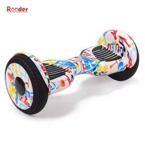 Rooder 10 انچ bluetooth سان 2 ڦيٿي hoverboard فراهم ڪرڻ Segway hover بورڊ نظر اچي ڦيٿي r807h جي اڳواڻي نور سنگ جي بيٽري