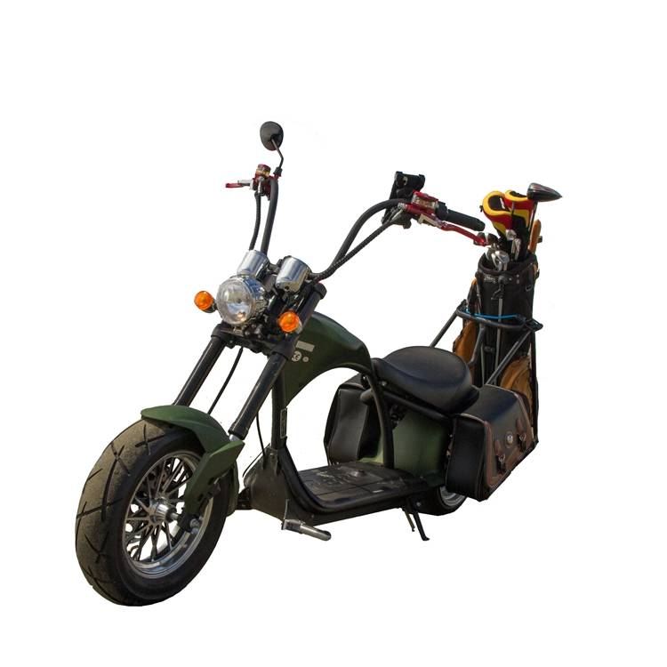 fat tire golf scooter 3000w powerful electric citycoco chopper with golf bag holder golf support from European warehouse