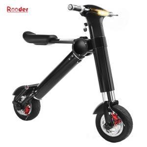foldable two wheel electric scooter et hype hover 1 black white