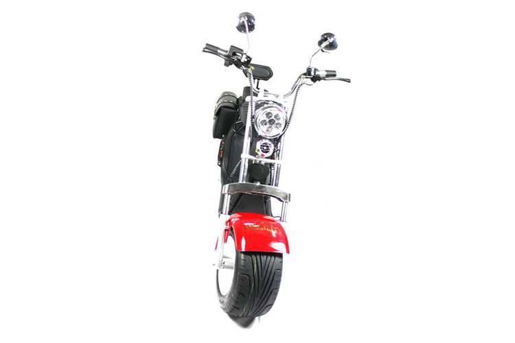 Harley el scooter con anchos neumáticos rueda grande de China r804d Rooder SEEV Coco caigiees ciudad citycoco scooter eléctrico precio al por mayor fábrica de Harley