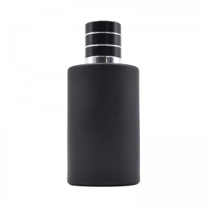 Empty 100ml Crimp Neck Aluminum Sprayer Perfume Glass bottle