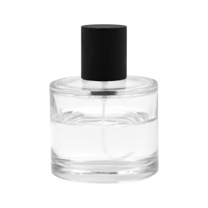 Empty 100ml Glass Perfume Bottles With Wooden Cap For Perfume Oil