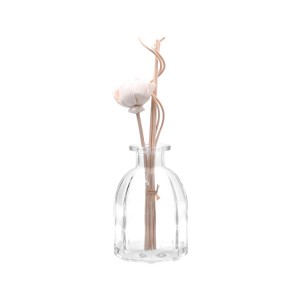 Crimp Neck Decorative Reed Diffuser Bottles With Glass Rubber Stopper
