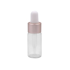 5ml tube glass dropper bottle for essential oil container