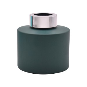 5oz wide neck size color coated home diffuser bottle in cylinder shape