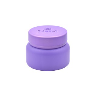 30ml empty glass jar color coating 1oz skincare cream cosmetic glass jar
