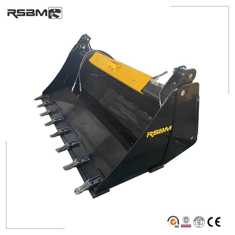Chinese Professional Mechanical Quick Hitch - Excavator 4in1 Bucket – Ransun