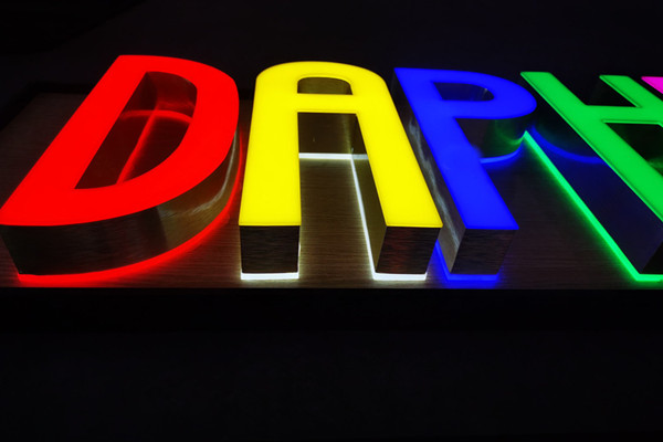 LED Acrylic Letter Sign Illuminated Acrylic Letters