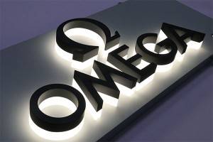 High-end 3D backlit letter led letter signs