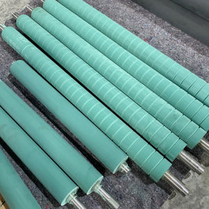 Mechanical rubber roller for Printing machine accessories