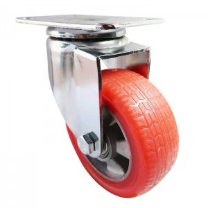 4 inch Silicone Casters High temperature resistance wheel caster