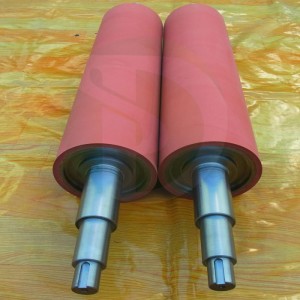 Hot stamping silicone rubber roller with High temperature resistance