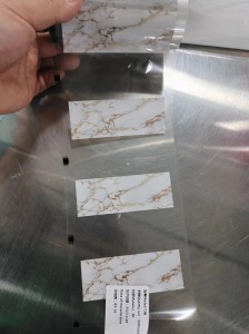 Marble Design Decorative Heat Transfer Film Heat Transfer Printed Label  for plastic printing