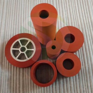 heat transfer rubber roller Hot stamping Bronzing silicone roller wheel