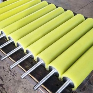rubber roller for plastic polyurethane rubber roller rolls