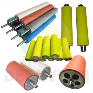 Hot stamping silicone rubber roller with High temperature resistance