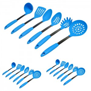 Silicone tableware cutlery spoon knife fork