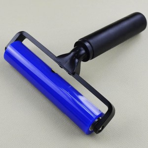 Dust Remove Cleaning Sticky silicone rubber roller for Industrial