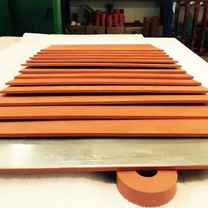 300*600MM Silicone Rubber Plate with aluminum plate