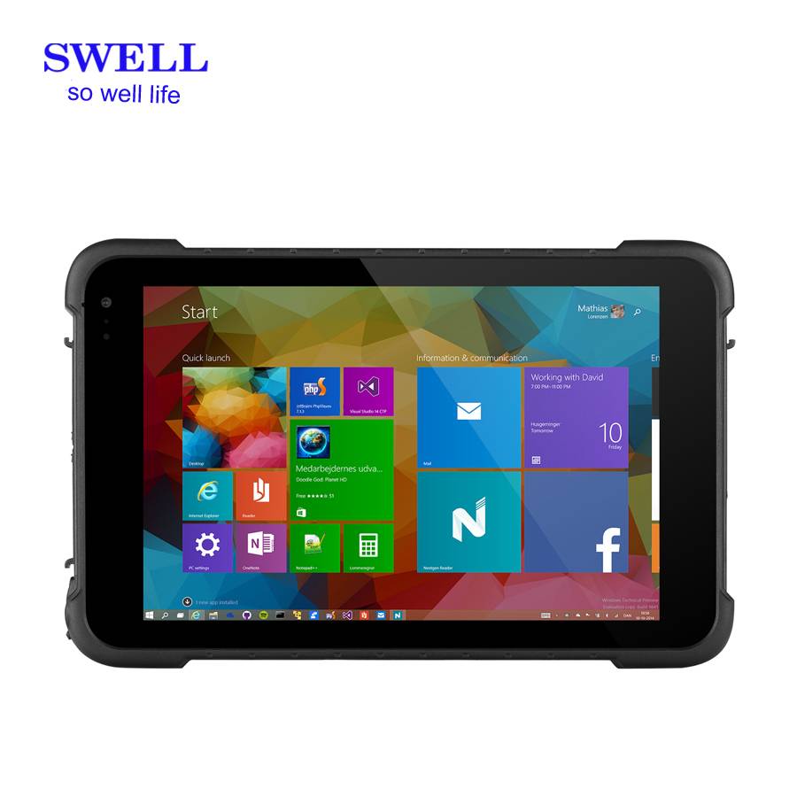 What is the significance of IP68 waterproof and dustproof for industrial tablet computers?