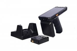 V710 UHF Portable Uhf Rfid Reader With 2D Laser Scanner Rfid Products