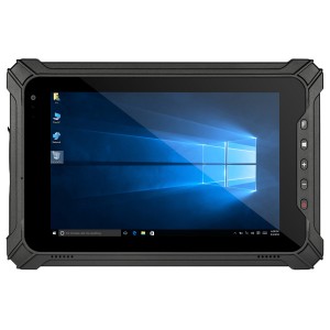 Military MIL-STD-810 8 inches Rugged Tablet latest intel JASPER LAKE N5100 Windows 11 or 10 OS connected power supply without battery i807J.