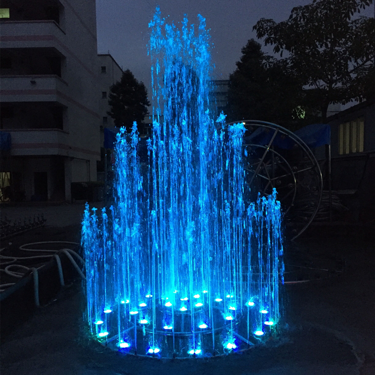 Stainless steel led light outdoor indoor water fountain for home decoration