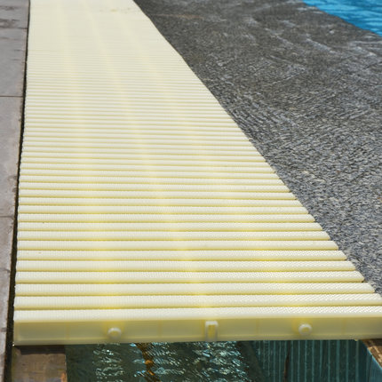 Cheap price ABS plastic swimming pool overflow plastic grating tiles