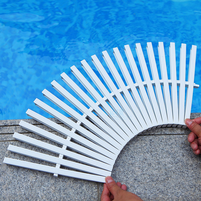 Strong ABS Plastic Material Pool Drain Grates Swimming Pool Gutter Overflow Grating Grid