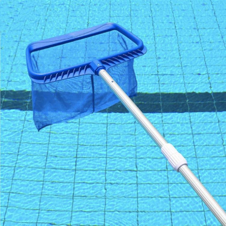 Swimming pool cleaning equipments PP plastic swimming pool leaf rake