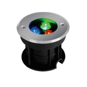 High Quality Led Pool Light - Manufacturer 3W diameter 100mm stainless steel garden fountain underground led light – Runmiao