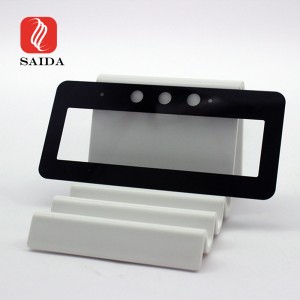 0.7mm Etched AG Front Cover Tempered Glass Panel for OLED Display