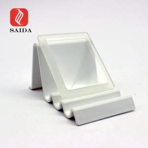 4mm Low Iron Square Step Glass for LED-belysning