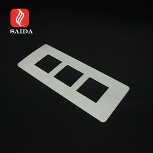 Electrical Wall Switch Socket Crystal Tempered Glass Sample Available