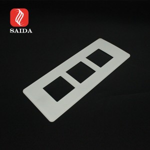 Electrical Wall Switch Socket Crystal Tempered Glass Sample Available