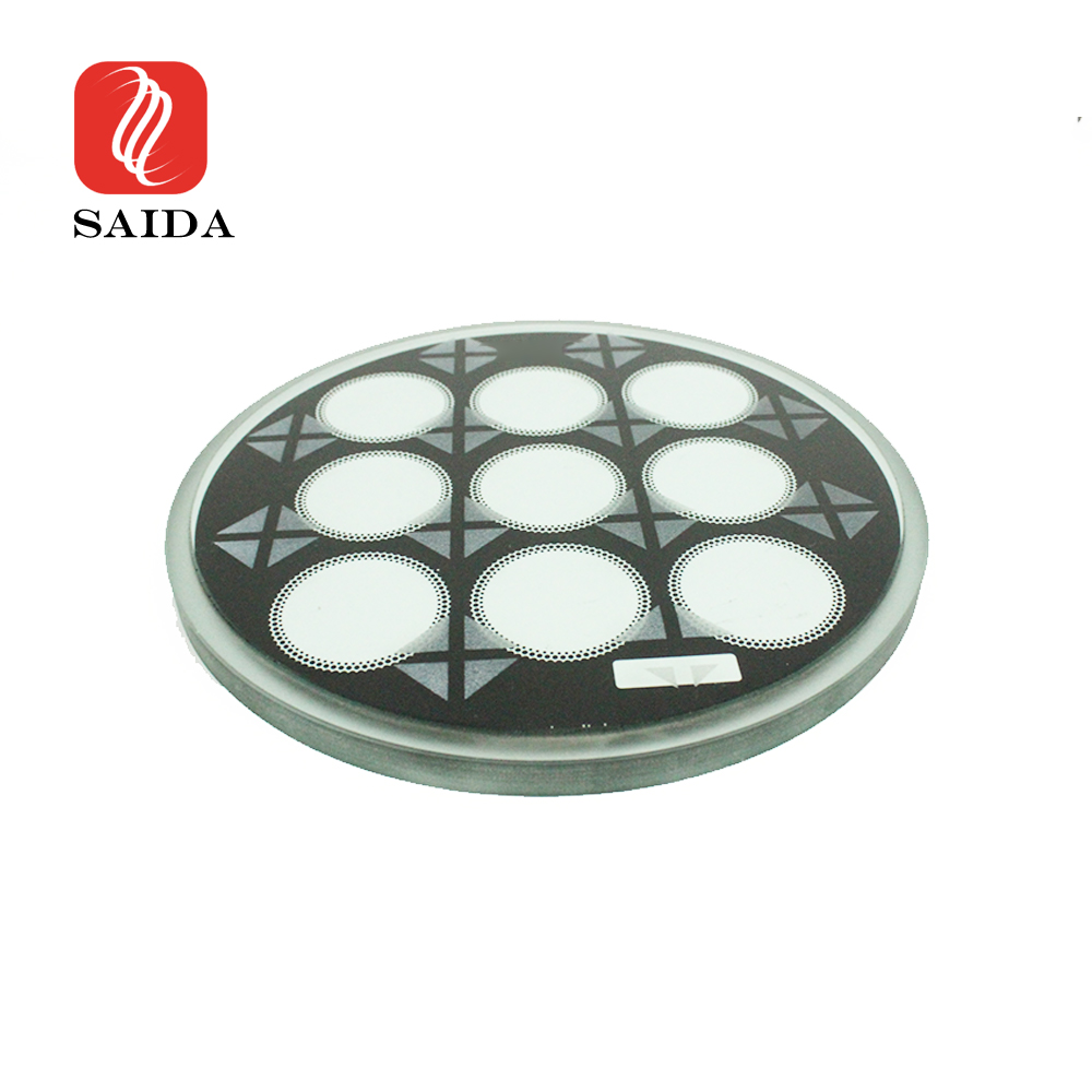 12mm Round Cover Shade Step Toughened Glass for Stage Lighting Featured Image